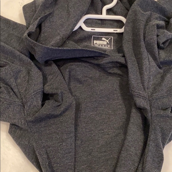 Puma thin hoodie - dark gray - Picture 7 of 7